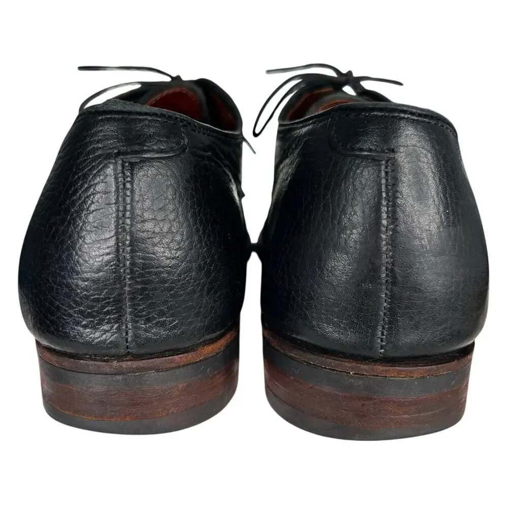 Allen Edmonds Men’s Pebbled Wide Black Leather Oxford Size US 10 E